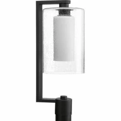 Best reviews of ๐ Progress Lighting 1-100W Medium Post Lantern, Black โ