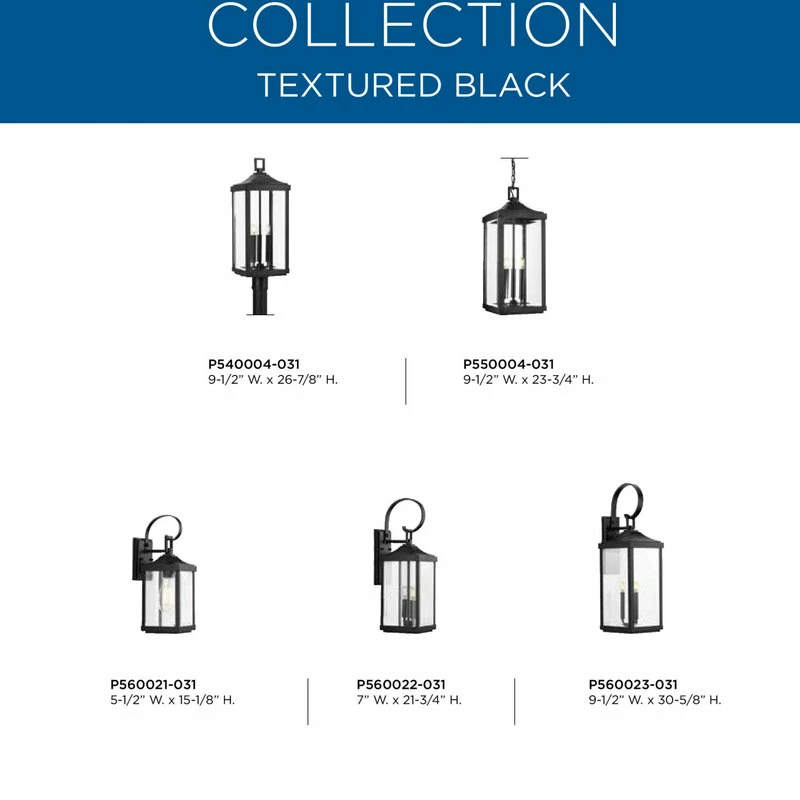 Discount โจ Progress Lighting Gibbes Street Collection 3-Light Large Wall Lantern ๐ฅฐ - Image 6