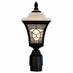 Best reviews of โจ Special Lite Products Company Abington Medium Post Mount Light, Black ๐คฉ