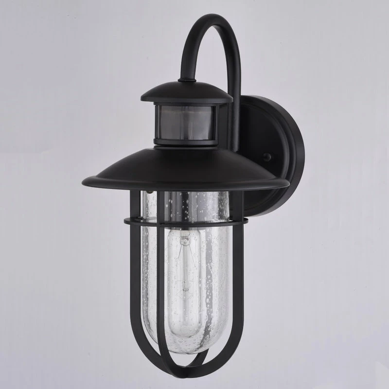 Coupon โ๏ธ Vaxcel Bar Harbor Bronze Motion Sensor Dusk To Dawn Outdoor Wall Light Coastal Glass ๐ฅ - Image 2