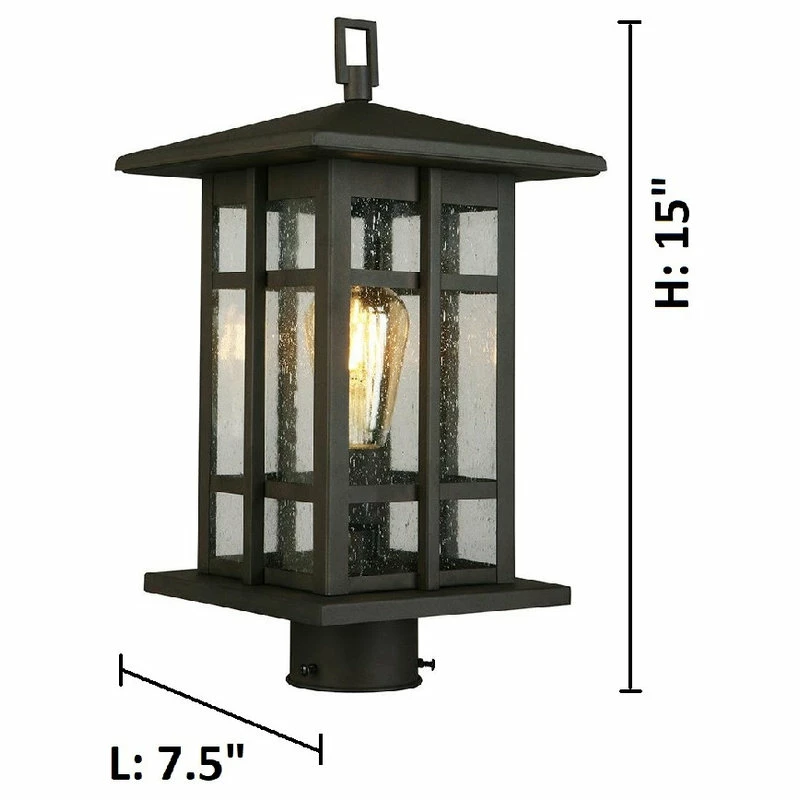 Hot Sale 🔔 EGLO USA Arlington Creek Outdoor Post Light 🥰 - Image 3