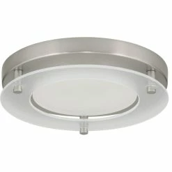 Best reviews of 👏 Progress Lighting All-in-One LED Surface Mount Light, Brushed Nickel ✔️