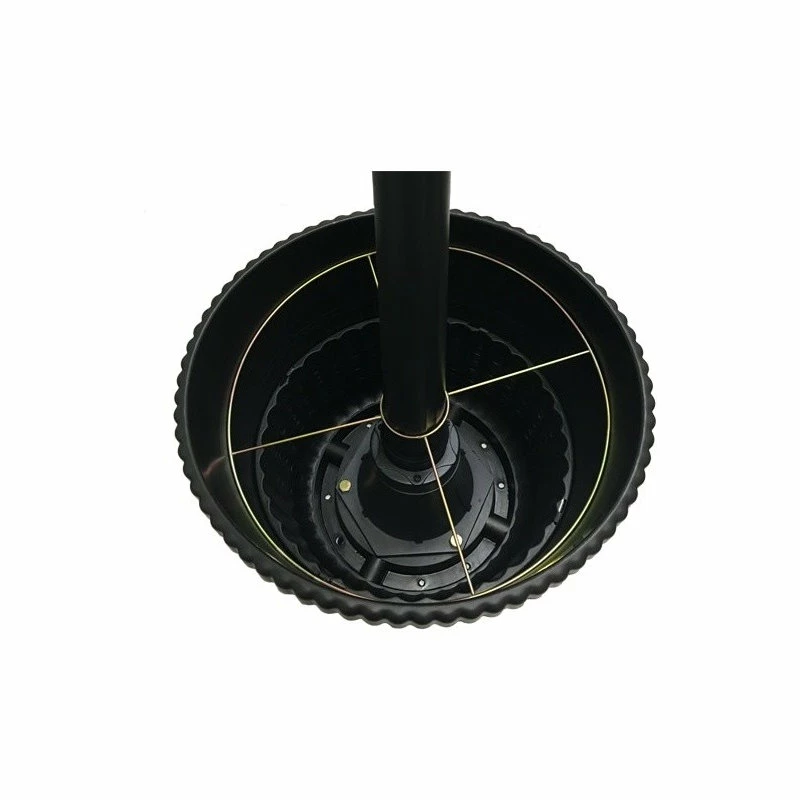 Best deal โญ Sun-Ray Avalon 3-Head Solar Lamp Post And Planter, Black ๐ - Image 5