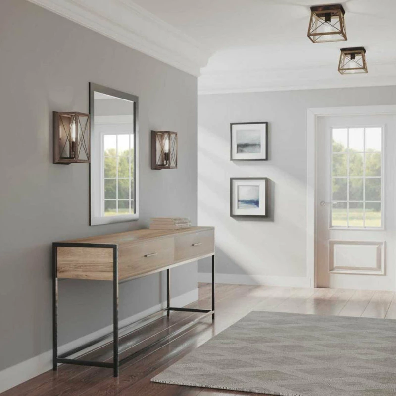 Cheap โจ Progress Lighting P350022 Briarwood 10"W Outdoor Flush Mount - Textured Black โ๏ธ - Image 5