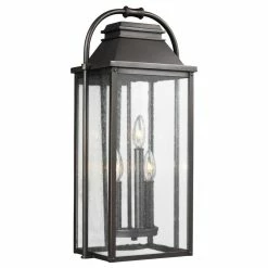 Cheapest ๐ Feiss 3-Light Outdoor Lantern, Bronze ๐