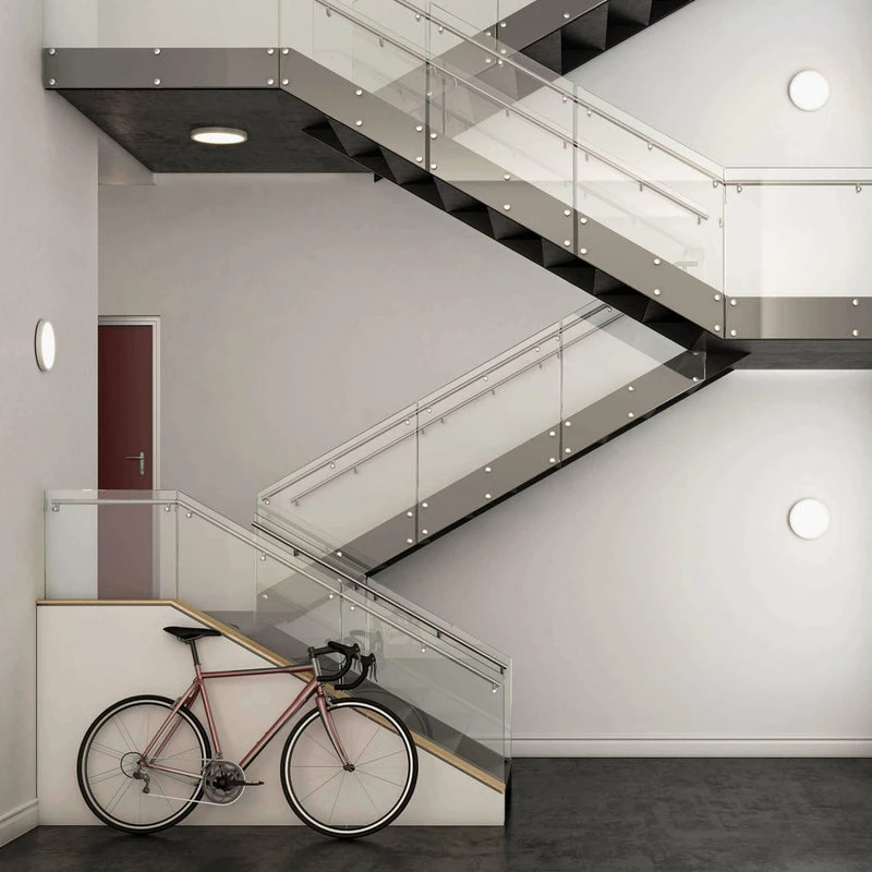 Outlet โจ DALS 14" Round Indoor/Outdoor LED Flush Mount, Black โญ - Image 3