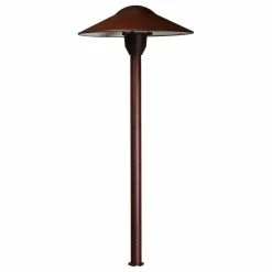 Wholesale 🤩 Best Pro Lighting Low Voltage Landscape Mushroom Light, Rust, Led 😍