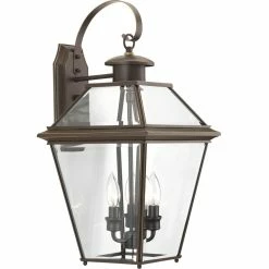 Cheapest ๐ Progress Lighting Burlington 3-Light Large Wall Lantern, Antique Bronze ๐ฅฐ
