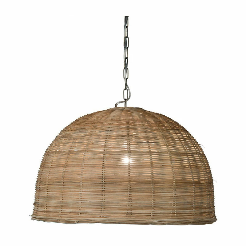 Deals ๐คฉ KOUBOO Panay Wicker Dome Pendant Lamp, Natural ๐ - Image 2