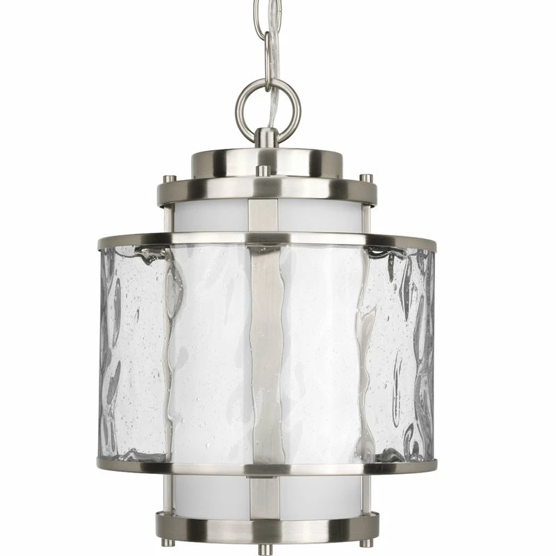 Deals ๐ฏ Progress Lighting 1-Light Hanging Lantern, Brushed Nickel ๐
