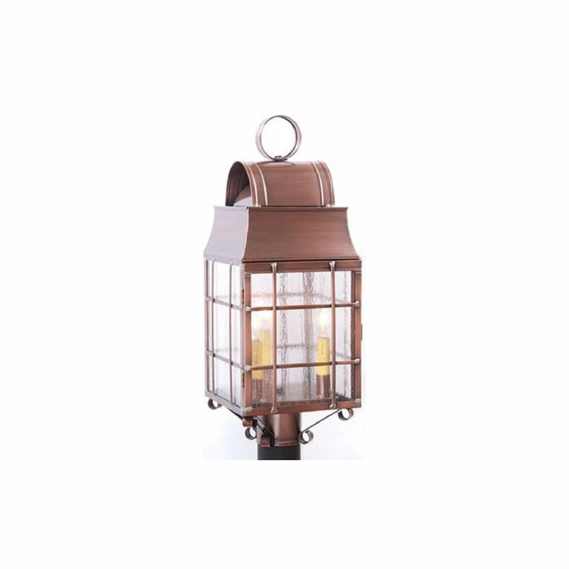 Top 10 ๐ Saving Shepherd Outdoor Colonial Post Lantern With Handmade Bars, Antique Copper ๐งจ - Image 2