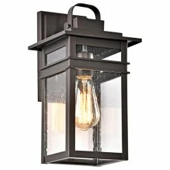 Brand new 🛒 CHLOE Lighting, Inc. CHLOE Lighting Brian Transitional 1-Light Rubbed Bronze Outdoor Wall Sconce 🎉
