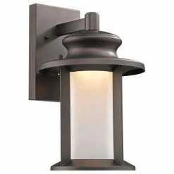 Hot Sale ⌛ CHLOE Lighting, Inc. Owen Led Rubbed Bronze Outdoor Wall Sconce 14" 🥰