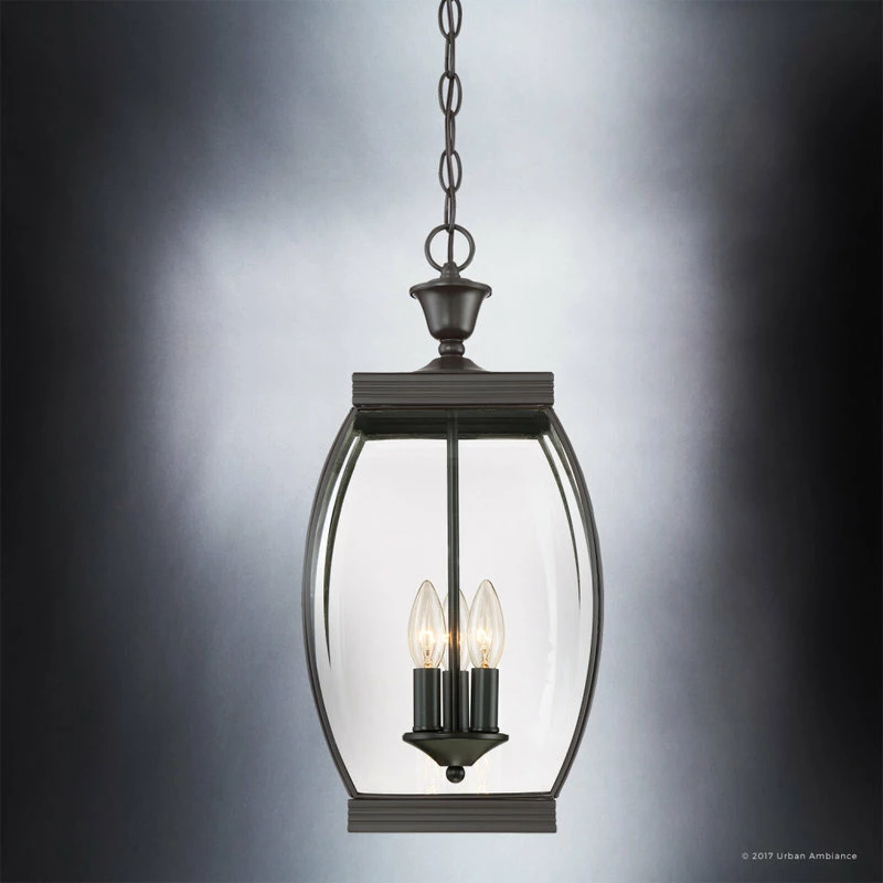 Discount โ Urban Ambiance Luxury Colonial Bronze Outdoor Pendant Light, UQL1176, Manchester Collection โค๏ธ - Image 4