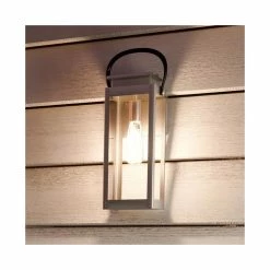 Brand new 🔔 Urban Ambiance Luxury Farmhouse Outdoor Wall Light, Darwin Series, Stainless Steel 😀