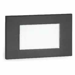 Coupon 🎁 WAC Lighting LED Diffused Step And Wall Light, Black ✨