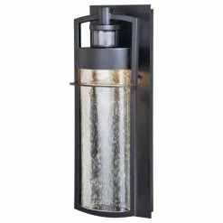 Promo 🧨 Vaxcel Logan Bronze LED Motion Sensor Dusk To Dawn Outdoor Wall Light, Carbon Bronze 🔔