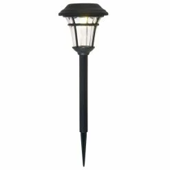 Best Sale 😍 Elegant Furniture & Lighting Elegant Lighting LDOD3009-6PK Jardin 5"W Solar LED Center Mount - Black 🌟