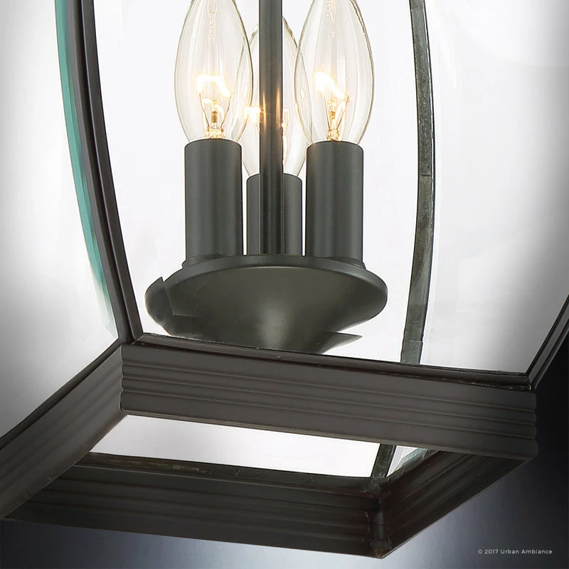 Discount โ Urban Ambiance Luxury Colonial Bronze Outdoor Pendant Light, UQL1176, Manchester Collection โค๏ธ - Image 5