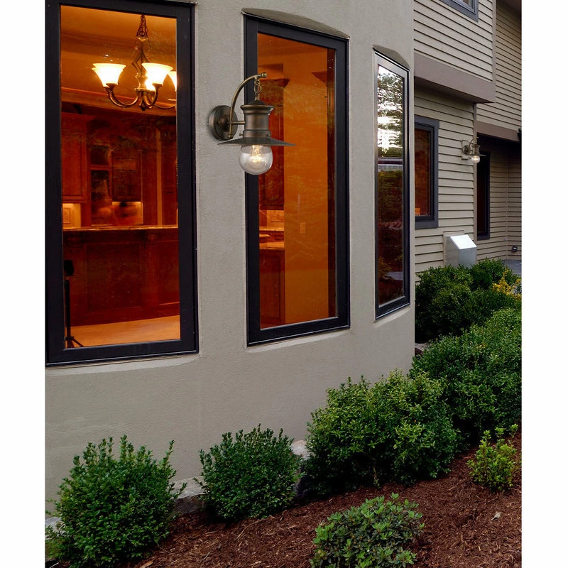 Coupon ๐ Elk Home Maritime 1-Light Wall Bracket, Hazelnut Bronze And Clear Seeded Glass ๐ - Image 3