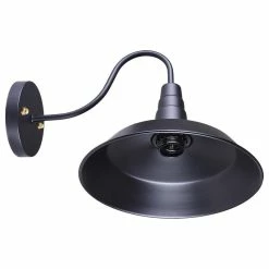 Brand new 😉 Yescom Retro Light Wall Sconce Wall-Mounted Metal Lampshade Gooseneck, , 10.24"x13" ⭐