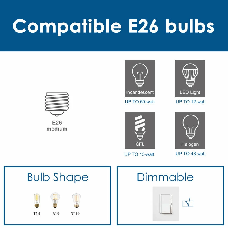 Flash Sale ✔️ LNC Lighting LNC 1-Light Traditional Matte Black Bell Seeded Glass Outdoor Wall Lights 🌟 - Image 10