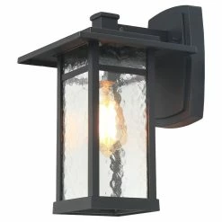 Cheap 👏 LNC Lighting LNC 1-Light Transitional Exterior Outdoor Wall Sconces Black Wall Lamps 🥰