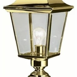 Top 10 ⭐ Kichler Outdoor Post Mount 1-Light, Polished Brass 🤩