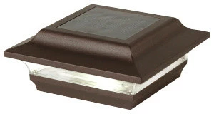 Wholesale 👍 Classy Caps - Imperial Bronze Solar Post Cap For 4x4 Post Imperial Bronze Solar Post Cap For 4x4 Post ⌛