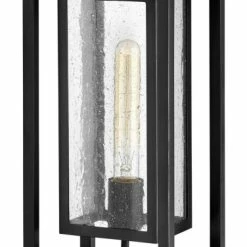 Cheapest ✔️ Hinkley Republic Medium Pier Mount Lantern, Black 🛒