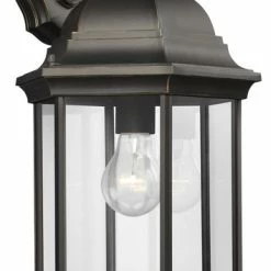 Buy 👏 Sea Gull Lighting 8438701-71 Large 1-Light Downlight Outdoor Wall Lantern 😉