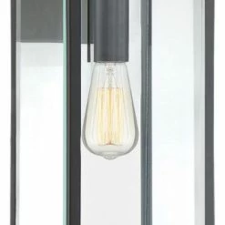 Cheapest 🤩 Bailey Street Home Modern Farmhouse Outdoor Wall Light Fixture 20 Inch Tall Rectangular Clear 👏