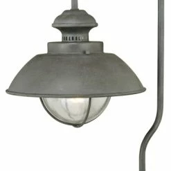 Flash Sale 👏 Vaxcel Harwich Outdoor Post Light, Textured Gray 😀