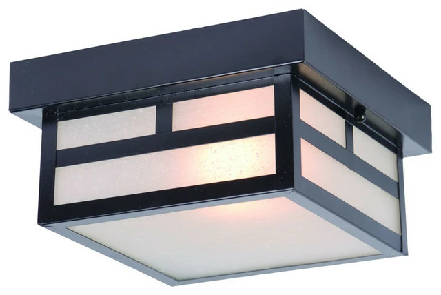 Flash Sale ๐ฅฐ Joshua Marshal One Light Matte Black Outdoor Flush Mount ๐