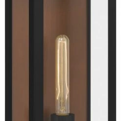 Discount 😉 Quoizel MAE8408MBK One Light Outdoor Wall Mount Maren Matte Black 🧨