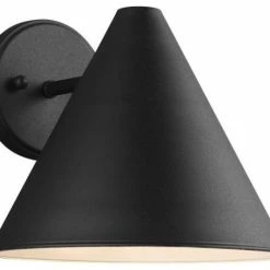 Best Sale 😀 Sea Gull Lighting Crittenden 1-Light Outdoor Wall Lantern Black 😉