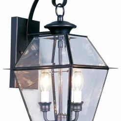 Best reviews of ✔️ Livex Lighting Inc. Westover Outdoor Wall Lantern, Black 😀